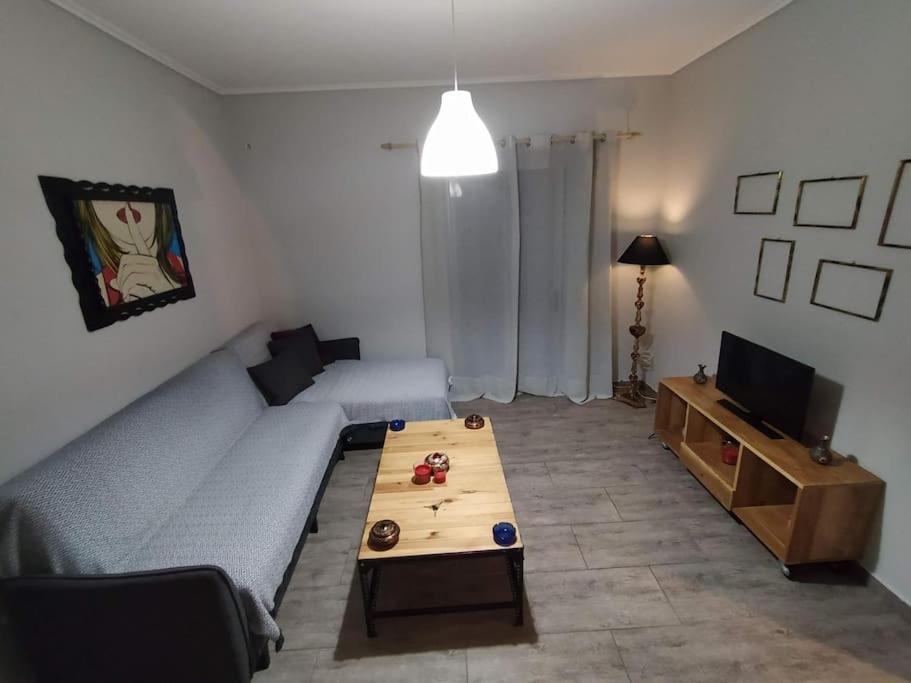 Nice& Cozy Flat 1Min From The Heart Of Athens.Wifi Luaran gambar